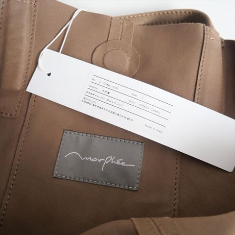 2024AW今季・人気完売品 / 未使用 / Morphee / 3WAY LARGE TOTE（L size）SUEDE CAMEL / L-CCML-101 / 2411-1353