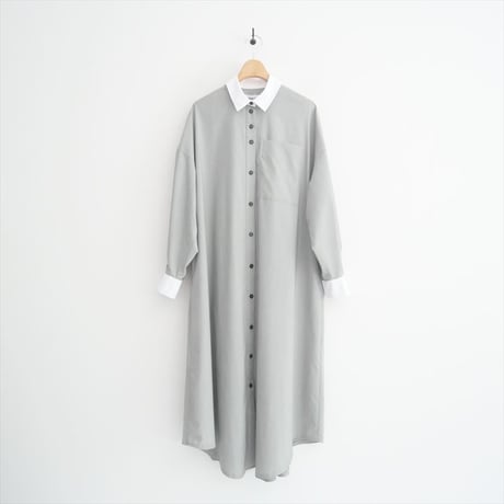 2025SS今季・人気完売品 / 未使用 / ENFOLD / CLERIC SHIRT DRESS / 300IS433-1371 / 2507-1256
