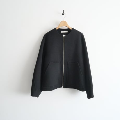 LOHEN リバーZIPブルゾンコート トップグレー ブルゾン レディース