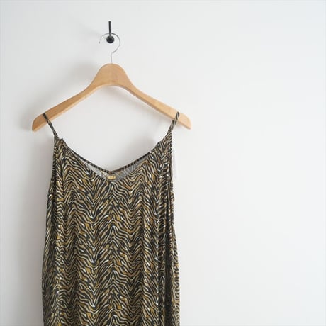 未使用 / L'Appartement / Tiger Print Cami Dress / 2400-0288