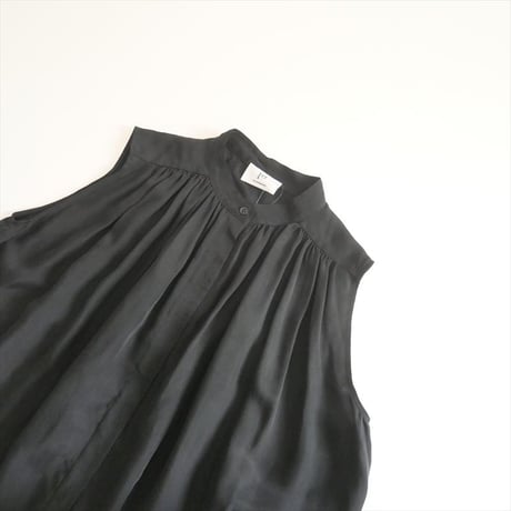 未使用 / 1er Arrondissement / キュプラツイルノースリーブブラウス / B1032AFT046 / 2411-0558