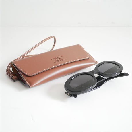 2025 未使用 L'Appartement購入品 CELINE ROUND BLACK SUNGLASS 25090570001310 2606-0739
