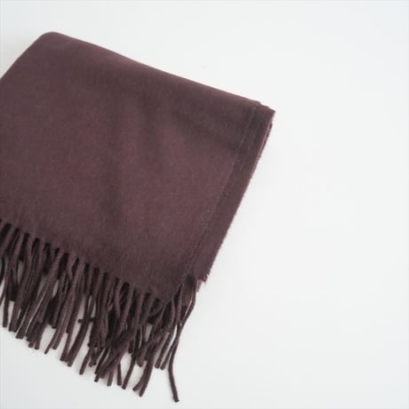 2023AW / UNITED ARROWS別注 / Johnstons of Elgin / カシミヤ ソリッド ストール / 1736-343-3345 / 2401-0348