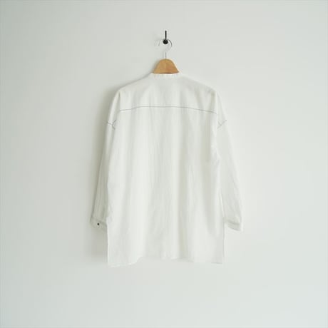 継続販売品 / 未使用 / GALERIE VIE / インドコットン ブザムシャツ / 23015101212 / 2511-1214