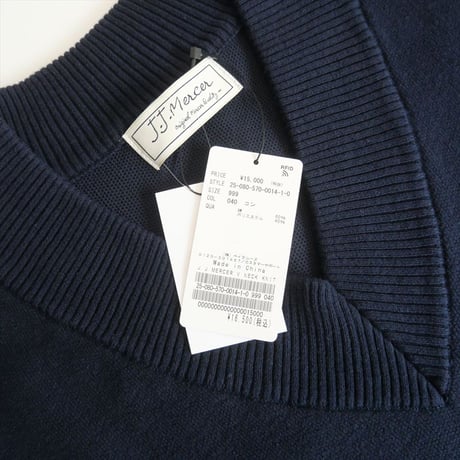 2025SS今季新作・人気完売品 / 未使用 / L'Appartement購入品 / J.J.MERCER / V NECK KNIT / 25080570001410 / 2504-0106
