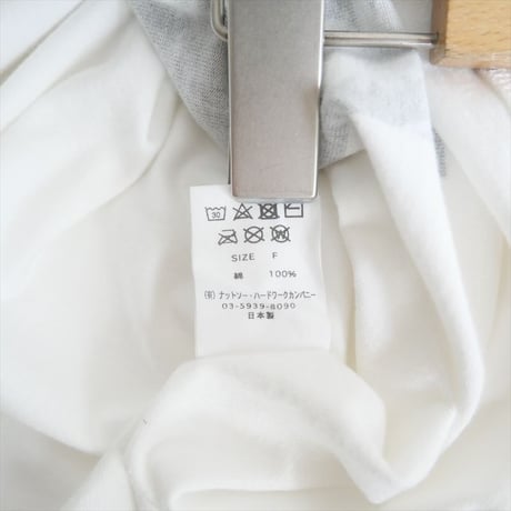 2023SS / TOUJOURS / wildflower フォトプリントロングスリーブTシャツ / 2405-0636