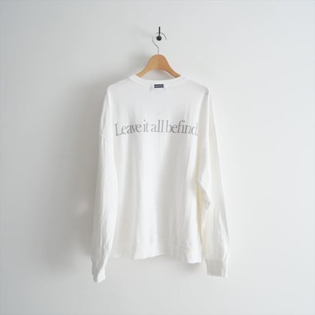 2025 / AP STUDIO購入品 / AMERICANA / Leave it all behindロングスリーブTシャツ / 25070587003510 / 2507-0373