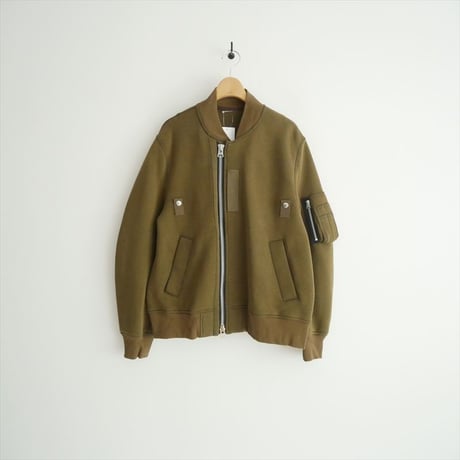 2025 sacai / Sponge Sweat Blouson / 25-03790M 2603-0919