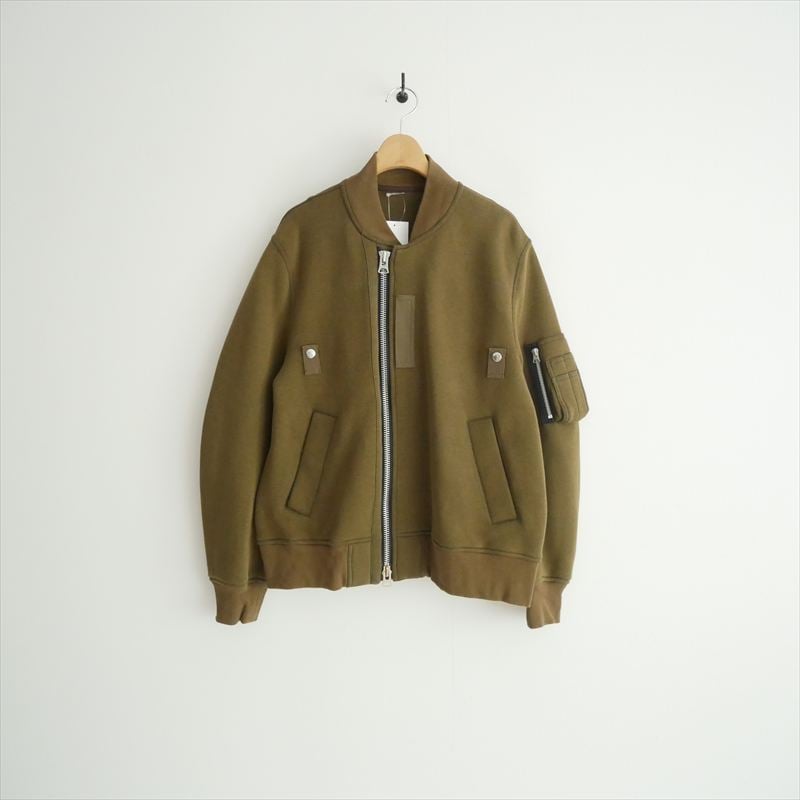 2025 sacai / Sponge Sweat Blouson / 25-03790M 2