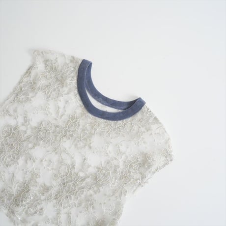 2023 / IENA購入品 / MARGE / LACE SHORT GILLET / 23051910000830 / 2405-0344