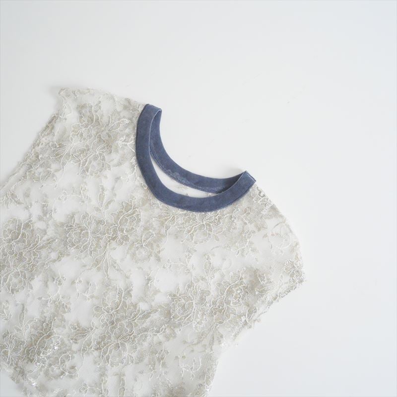 2023 / IENA購入品 / MARGE / LACE SHORT GILLET / 23