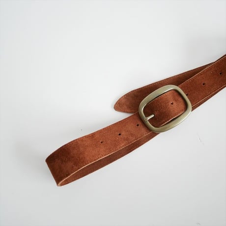 MUSE de Deuxieme Classe同型お取扱い / MADISONBLUE ROUND BUCKLE BELT  / 2604-0771