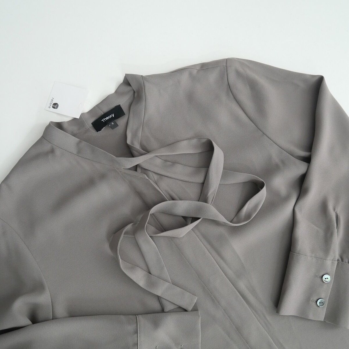 2022 / Theory / Prime GGT Tie Blouse / 01-23082...