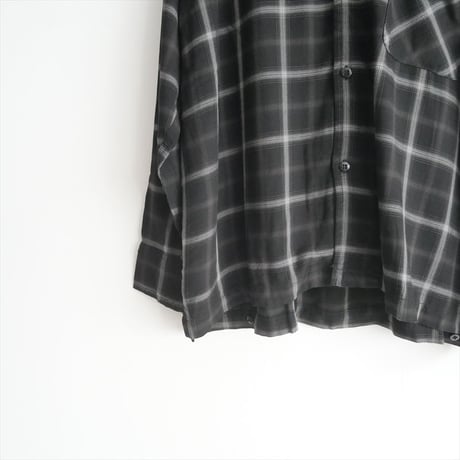 2024SS・人気完売品 / 未使用 / L'Appartement別注 / REMI RELIEF / CHECK 2 WAY SHIRT / 24050570003910 / 2411-1329