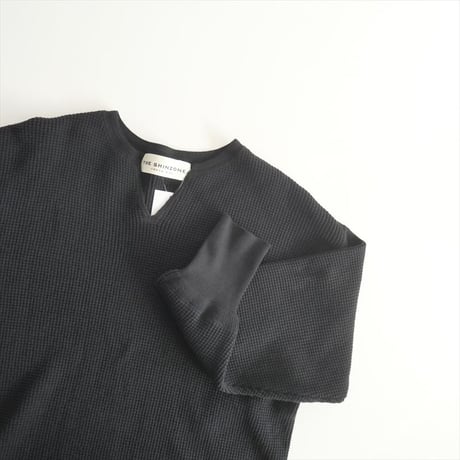 2022AW / THE SHINZONE / COTTON CASHMERE WAFFLE KNIT PULLOVER / 22MMSNI07 / 2412-0827