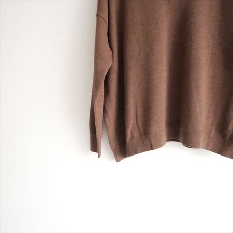 2024AW / Plage / CASH TOUCH flare プルオーバー / 24080922728040 / 2505-0789