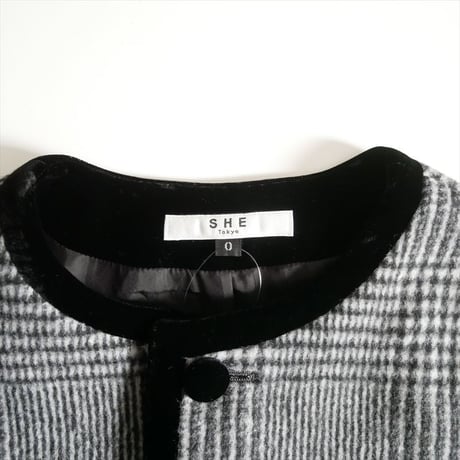 2025AW SHE Tokyo / Colette Glen Check / S-JK-55 2603-0036