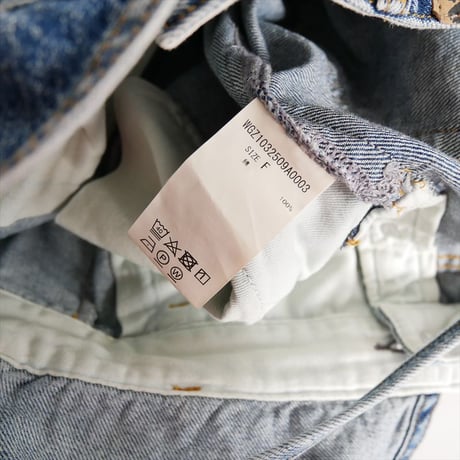継続販売品 / Whim Gazette / DENIM ALL IN ONE / WGZ1032509A0003 / 2510-1203