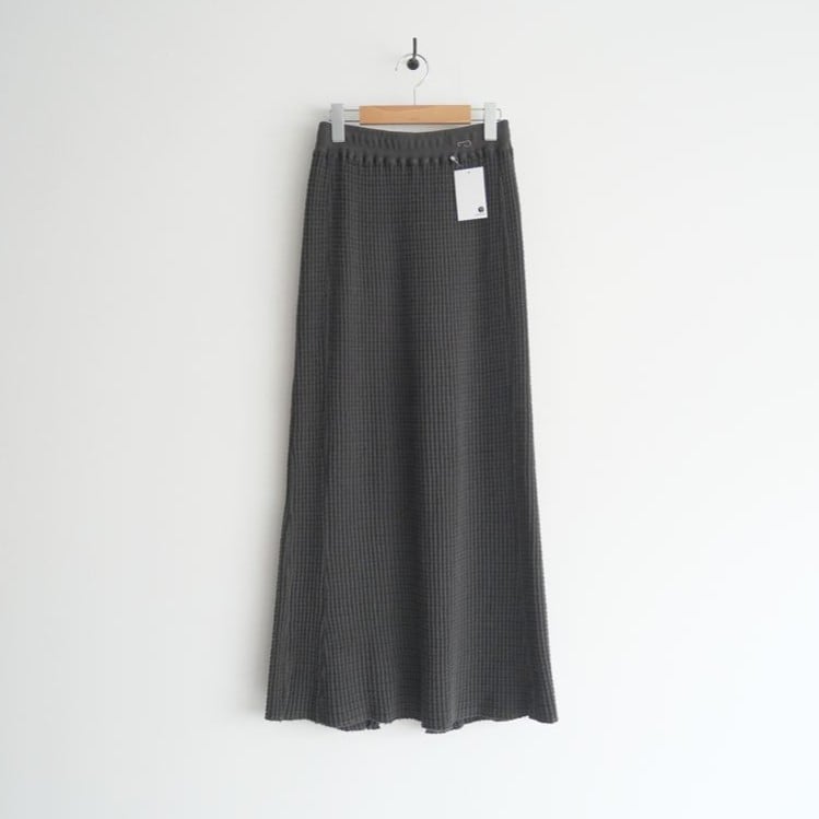 美品☆2025SS FRAMeWORKワッフルストレートスカート 美品☆2025SS FRAMeWORKワッフルストレートスカート