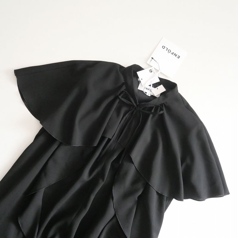 2023AW今季 / 未使用 / ENFOLD / CAPE-SLEEVE DRESS / 3