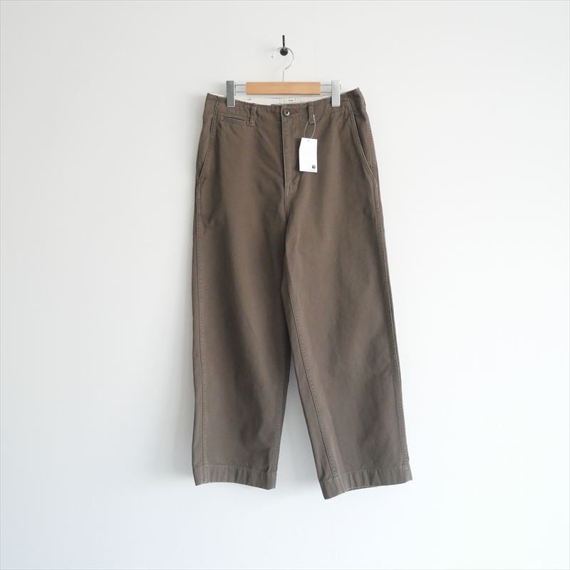2025AW・人気完売品 / FRAMeWORK / OVER SIZED CHINO パンツ
