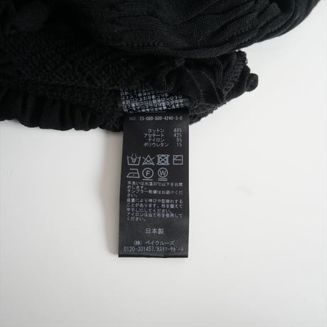 2023AW / DEUXIEME CLASSE / SHEERRING ハイネック プルオーバー / 23080500424030 / 2412-0108