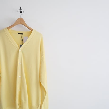 2023 / 未使用 / LENO / COTTON KNIT CARDIGAN / H2301-K003 / 2310-0108