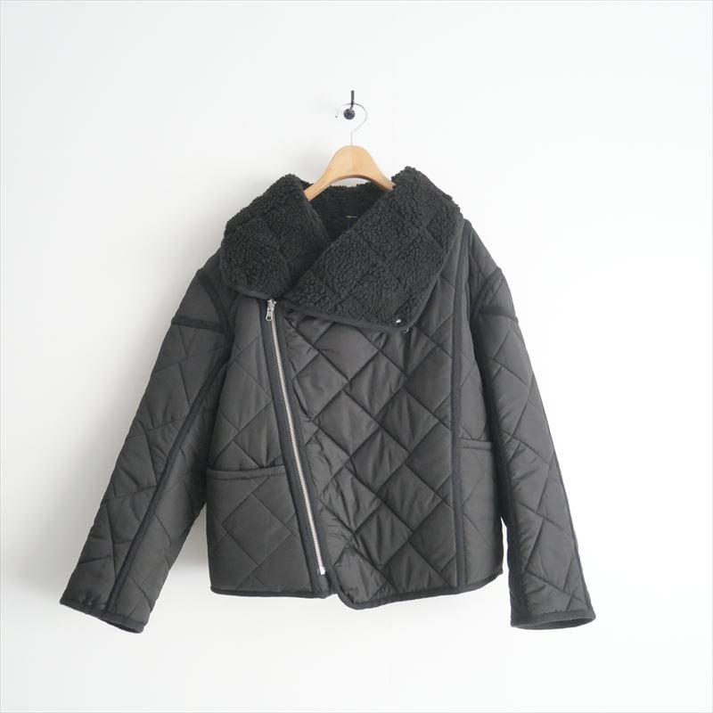 PERVERZE / Blanket Border Coat / Black PERVERZE Blanket Border