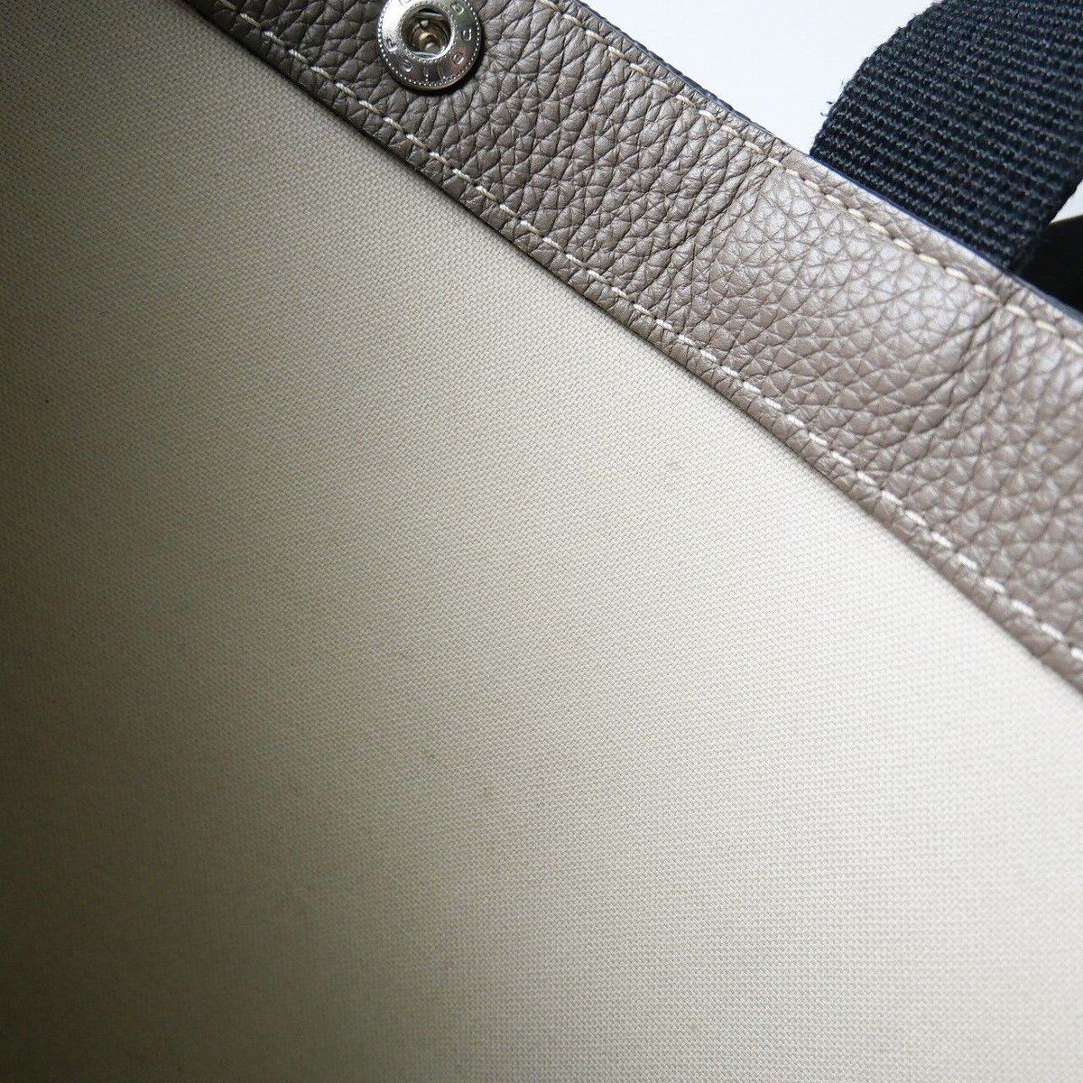 Herve Chapelier / 827GG(舟型トートM) ノワール×ノワール Herve Chapelier / 827GG(舟型トートM) ノワール×ノワール