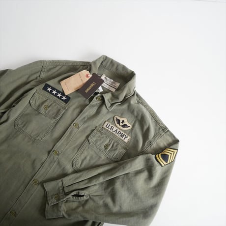 2025・人気完売品 / 未使用 / L'Appartement別注 / REMI RELIEF MILITARY SHIRTS DRESS 25040570102030 / 2604-0167