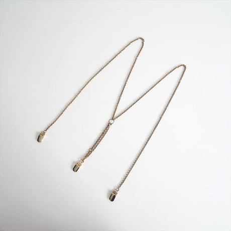 2023・人気完売品 / Plage / chain サスペンダー / 23090922705130 / 2410-0856