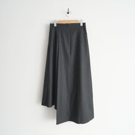 2021AW / H BEAUTY＆YOUTH / PIN STRIPE FLARE SKIRT / 2400-0391