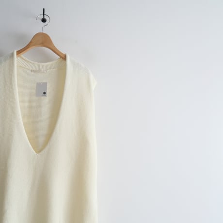 2023SS / 未使用 / Plage / Italian Yarn タンク / 23080922112020 / 2312-0340
