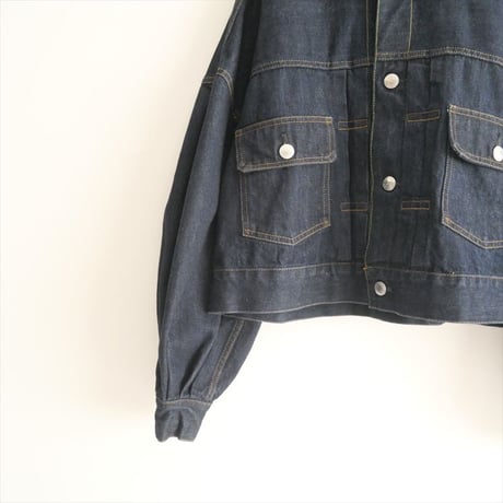 2023SS / UNITED ARROWS別注 / HYKE / BALLOON SLEEVE DENIM JACKET/TYPE2 / 27056 / 2404-2010