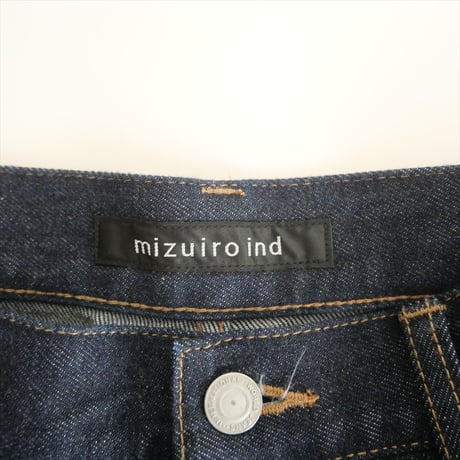 継続販売品 / 未使用 / mizuiro ind / ハイウエストワイドデニム / 1-260030 / 2411-0860