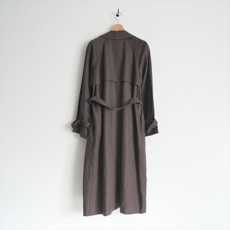 2022 / 未使用 / DEUXIEME CLASSE / Linen Trench コート / 2400-0437