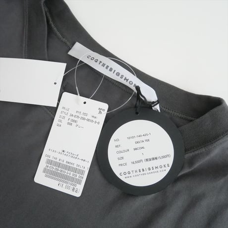 2024AW / NOBLE別注 / COGTHEBIGSMOKE / DELTA T-SHIRT / 24070250001030 / 2508-0813