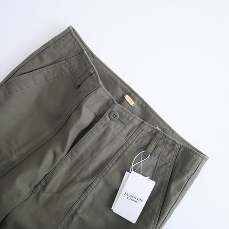 2021SS / DEUXIEME CLASSE / Baker military パンツ / 21030500430010 / 2403-0213