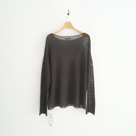 継続販売・人気完売カラー / 未使用 / DEUXIEME CLASSE / LINO Sheer プルオーバー / 25080500809010 / 2509-0080