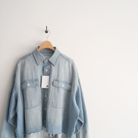 継続販売品 / Whim Gazette / デニムシャツ / WGZ1041104A0009 / 2507-0380