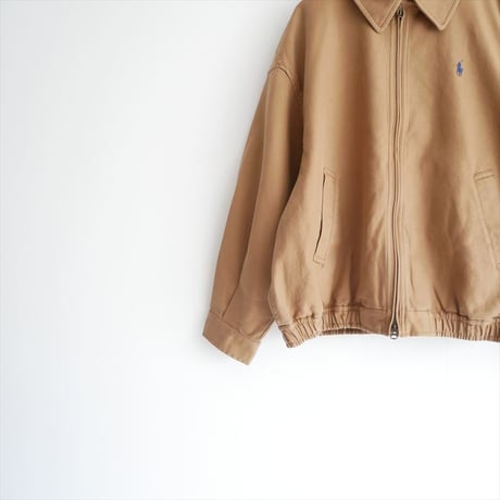 継続販売品・人気完売色 / 未使用 / POLO RALPH LAUREN ダブルフェイスド コットン ジャケット WMPOOTWNDG20082 / 2604-0404