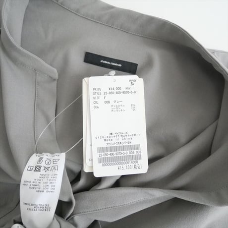 2023AW / 未使用 / JOURNAL STANDARD / ファイントロスキッパーシャツ / 23050400907030 / 2404-0117
