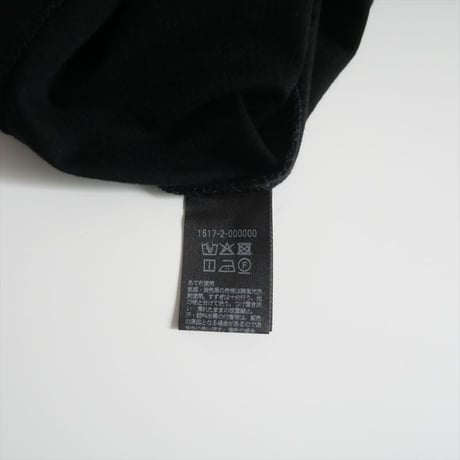 2025SS今季 / H BEAUTY＆YOUTH / コットンハイゲージ カットオフTシャツ / 1617-200-0000 / 2507-1059