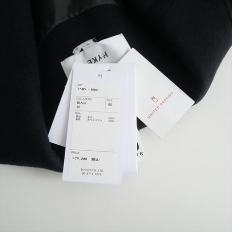 2023AW / UNITED ARROWS購入品 / HYKE / WOOL SHOP COAT / 17419 / 2403-0610
