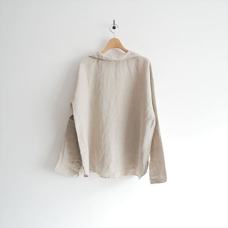 2025SS・人気完売品 / journal standard luxe / ソフトリネンセーラーシャツ / 25050440030020 / 2601-0215