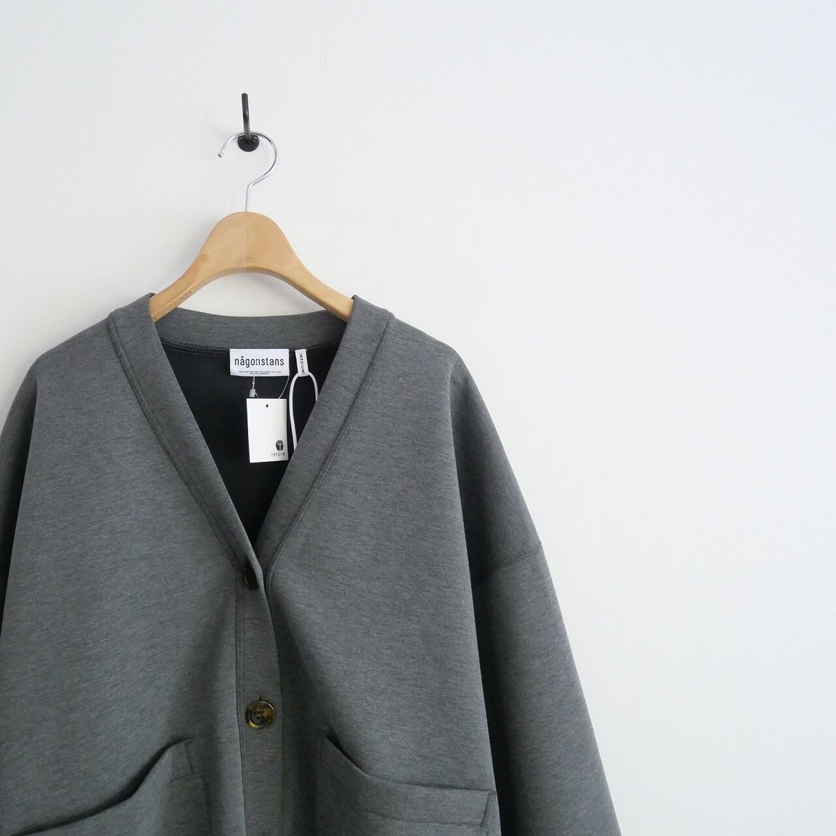 ナゴンスタンス バックフレアカーディガン nagonstans(ナゴンスタンス) back flare cardigan - COLDBECK