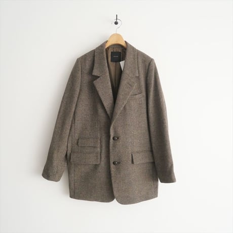 2023AW / SPICK&SPAN / シェットランドツイードオーバージャケット / 23010200307040 / 2410-1372