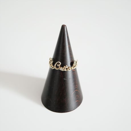 H.P FRANCE購入品 / rusty thought / 文字リング / 2409-0334