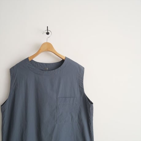 2023SS / TOUJOURS / Pocket Big Tank Shirt / MM38KS02 / 2410-2083