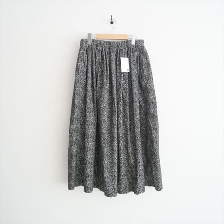 2024AW・人気完売品 / SOIL / CORDUROY FLOWER PRINT SK / NSL24534 / 2505-1070